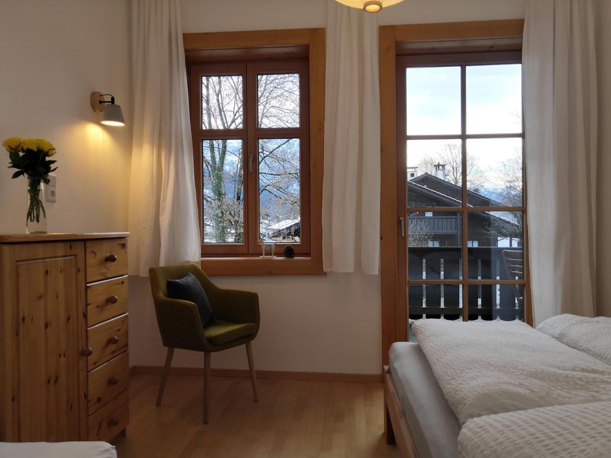 ガルミッシュ・パルテンキルヒェンHaus Erika 1911 - Wettersteinアパートメント エクステリア 写真