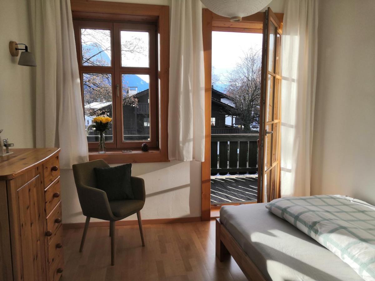 ガルミッシュ・パルテンキルヒェンHaus Erika 1911 - Wettersteinアパートメント エクステリア 写真